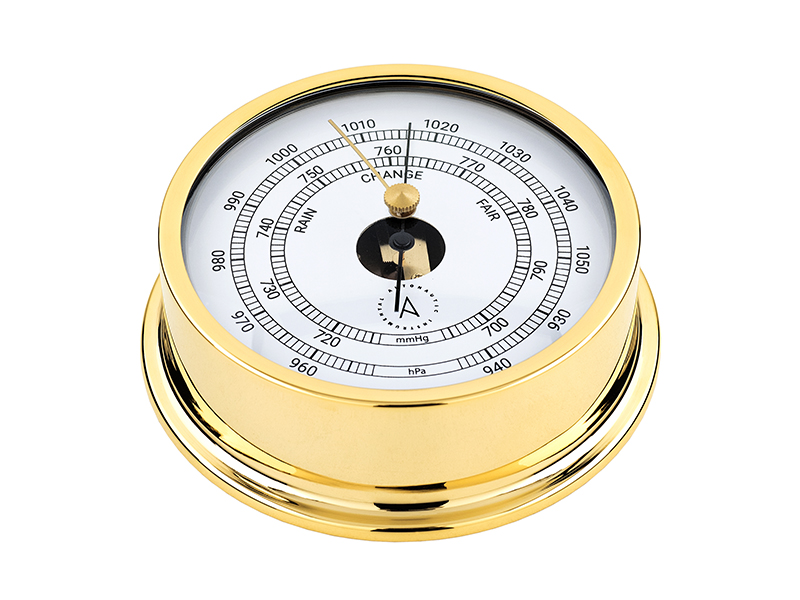 Gold Brass Barometer B120D