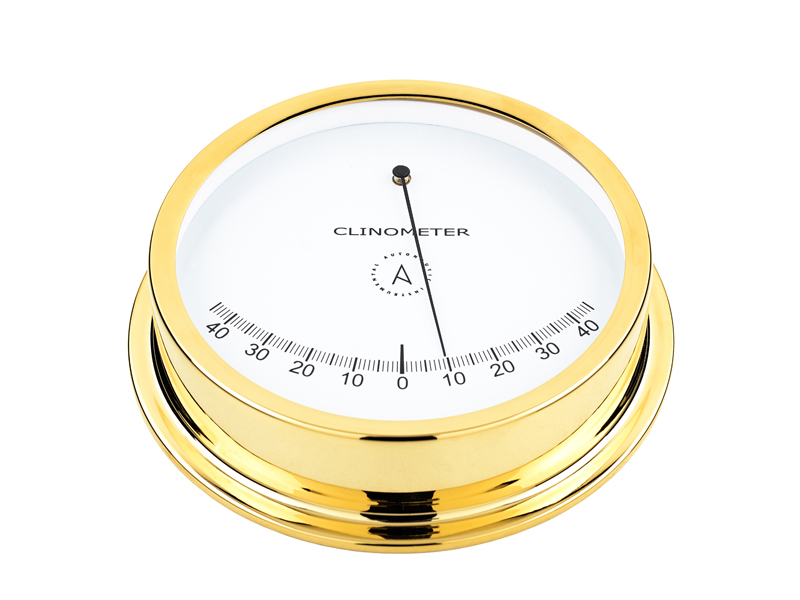 Clinómetro náutico dorado CL175D