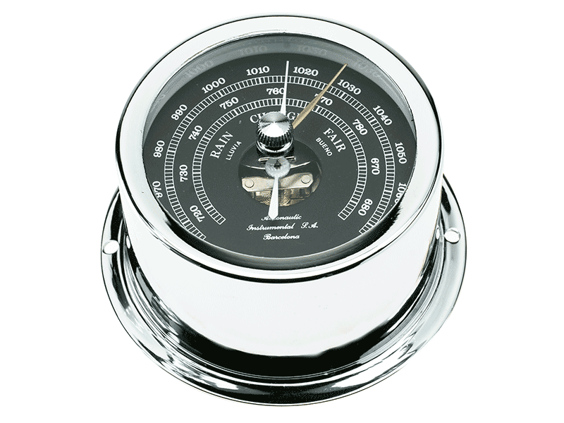 Chromed Nautical Barometer BE72C